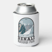 Nationaal park Denali Alaska Mount Hunter Blikjeskoeler (Blikje Achterkant)