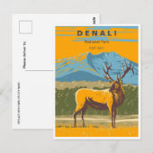  Nationaal Park Denali Alaska Mount Hunter Briefkaart (Voorkant / Achterkant)