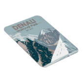 Nationaal park Denali Alaska Mount Hunter Magneet (Rechterzijde)