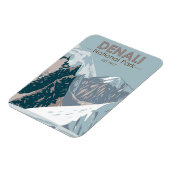Nationaal park Denali Alaska Mount Hunter Magneet (Linkerzijde)