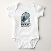 Nationaal park Denali Alaska Mount Hunter Romper (Voorkant)