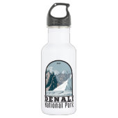 Nationaal park Denali Alaska Mount Hunter  Waterfles (Voorkant)