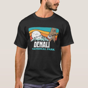 Nationaal park Denali Alaska Mountains Banjo Beer T-shirt