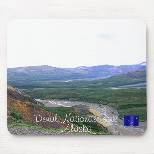 Nationaal park Denali-Alaska Muismat (Voorkant)
