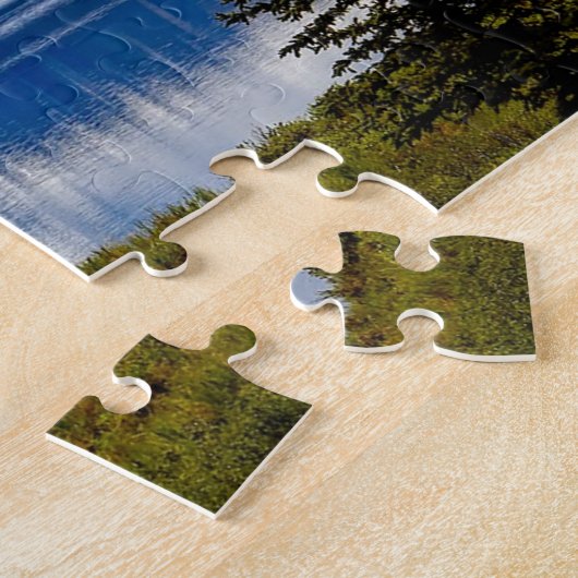 Nationaal park Denali Alaska Sky Clouds gebergte Legpuzzel (Zijkant)