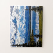 Nationaal park Denali Alaska Sky Clouds gebergte Legpuzzel (Verticaal)