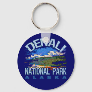 Nationaal Park Denali, Alaska Sleutelhanger