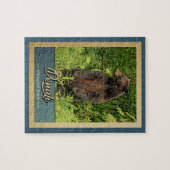 Nationaal Park Denali  Beer Legpuzzel (Horizontaal)