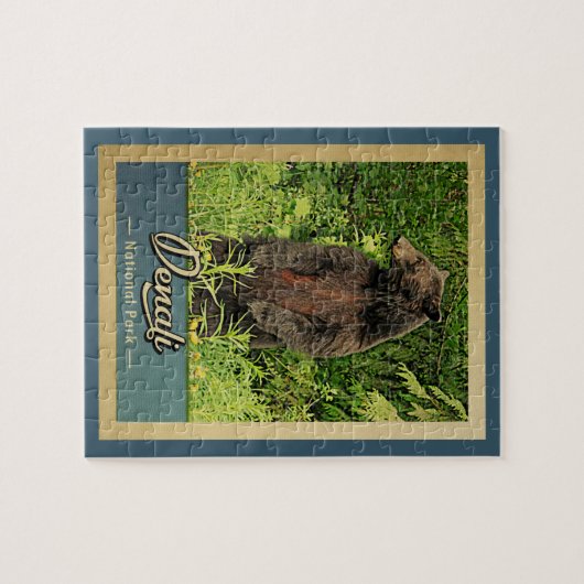 Nationaal Park Denali Beer Legpuzzel (Horizontaal)