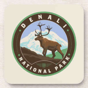 Nationaal park Denali Bier Onderzetter