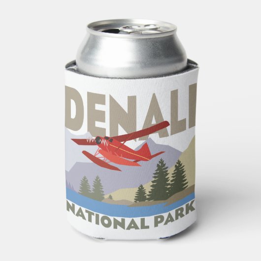 Nationaal park Denali Blikjeskoeler (Blikje Voorkant)