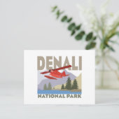 Nationaal park Denali Briefkaart (Staand voorkant)