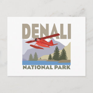Nationaal park Denali Briefkaart