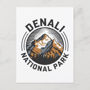 Nationaal park Denali Briefkaart