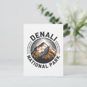 Nationaal park Denali Briefkaart (Staand voorkant)