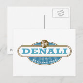 Nationaal park Denali Briefkaart (Voorkant / Achterkant)