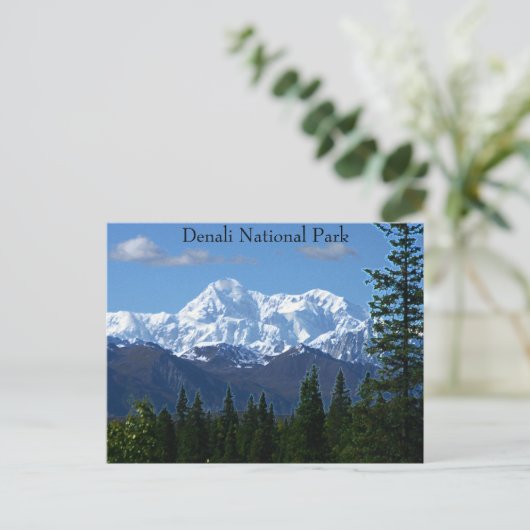 Nationaal Park Denali Briefkaart (Staand voorkant)