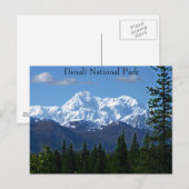 Nationaal Park Denali Briefkaart (Voorkant / Achterkant)
