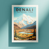 Nationaal Park  Denali Briefkaart
