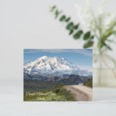 Nationaal park Denali Briefkaart Alaska (Staand voorkant)