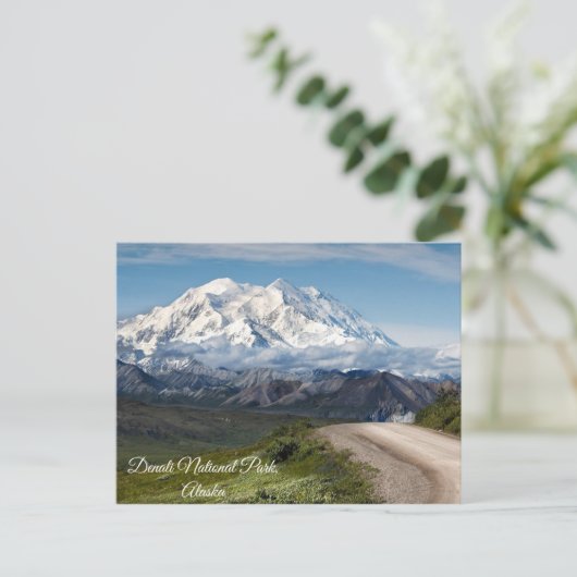 Nationaal park Denali Briefkaart Alaska (Staand voorkant)