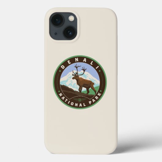 Nationaal park Denali Case-Mate iPhone Case (Achterkant)