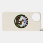 Nationaal park Denali Case-Mate iPhone Case (Achterkant (horizontaal))