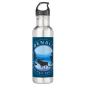 Nationaal Park Denali en Preserve Moose Waterfles (Voorkant)