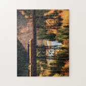 Nationaal Park Denali en Preserve USA Alaska Legpuzzel (Verticaal)