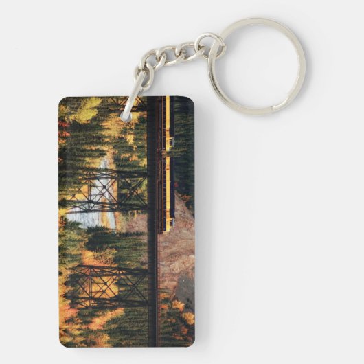 Nationaal Park Denali en Preserve USA Alaska Sleutelhanger (achterkant)
