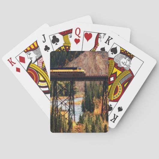 Nationaal Park Denali en Preserve USA Alaska Speelkaarten (Achterkant)