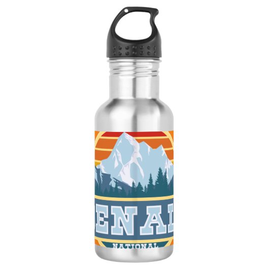 Nationaal Park Denali en Preserve Waterfles (Voorkant)