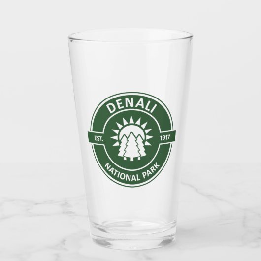 Nationaal park Denali Glas (Voorkant)