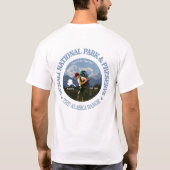 Nationaal park Denali (Hiker C) T-shirt (Achterkant)