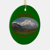 Nationaal park Denali Keramisch Ornament (Rechts)