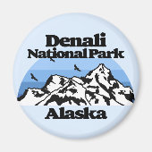 Nationaal park Denali Magneet (Voorkant)