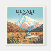 Nationaal Park Denali Magneet (Voorkant)