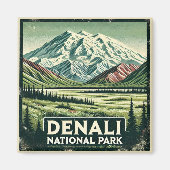 Nationaal park Denali Magneet (Voorkant)