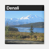 Nationaal park Denali Magneet (Voorkant)