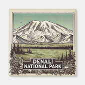 Nationaal park Denali Magneet (Voorkant)