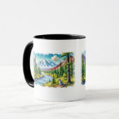 Nationaal park Denali Mok (Voorkant links)