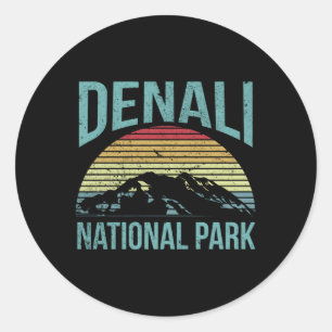 Nationaal Park Denali Nationaal Park Ronde Sticker