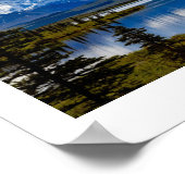 Nationaal park Denali, Natuur Scene & Quote Poster (Hoek)