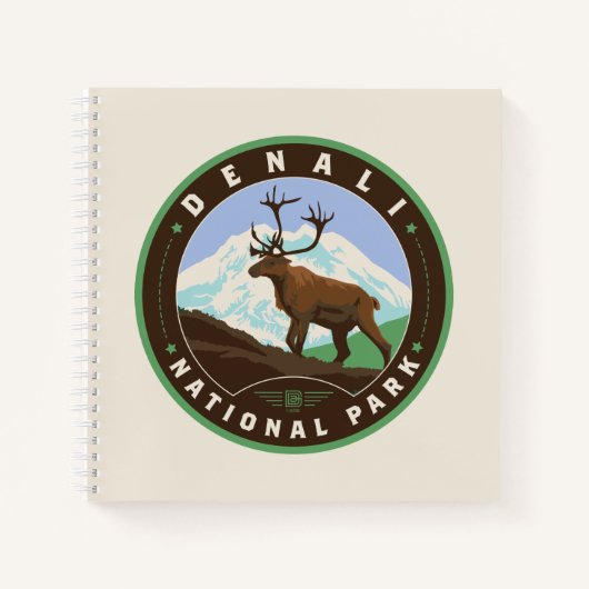 Nationaal park Denali Notitieboek (Voorkant)