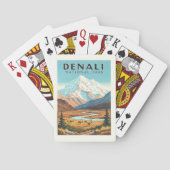 Nationaal Park  Denali Pokerkaarten (Achterkant)