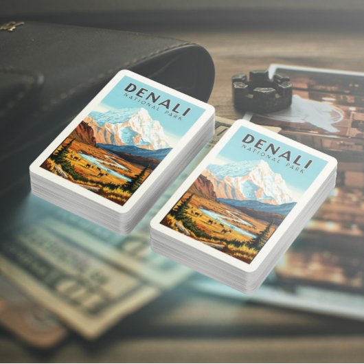 Nationaal Park  Denali Pokerkaarten