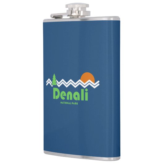 Nationaal park Denali Retro Heupfles (Links)