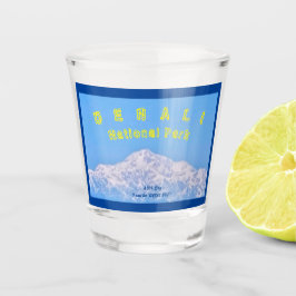 Nationaal park Denali Shot Glass Glas