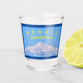 Nationaal park Denali Shot Glass Shot Glas (Voorkant)