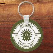 Nationaal park Denali Sleutelhanger (Voorkant)